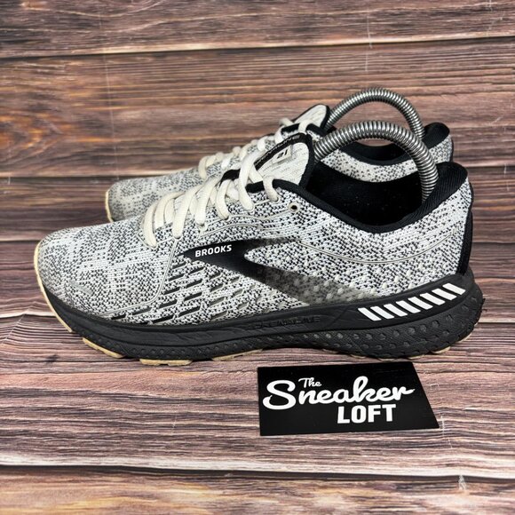 Brooks Adrenaline GTS 21 Women's White Black Athletic Running Shoes Size 9 - Picture 3 of 8